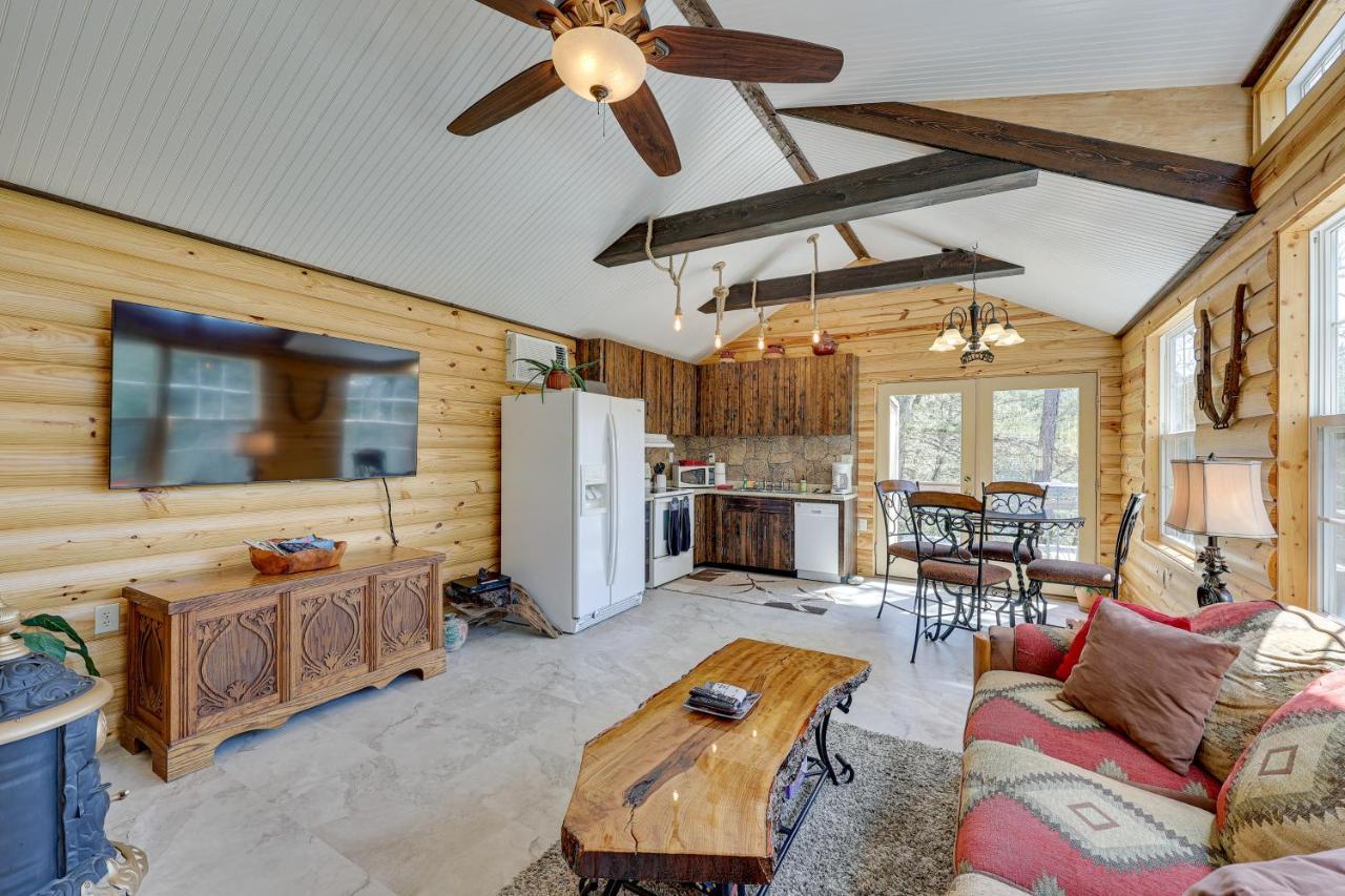 Cliffside Eureka Springs Cabin With Beaver Lake View 외부 사진