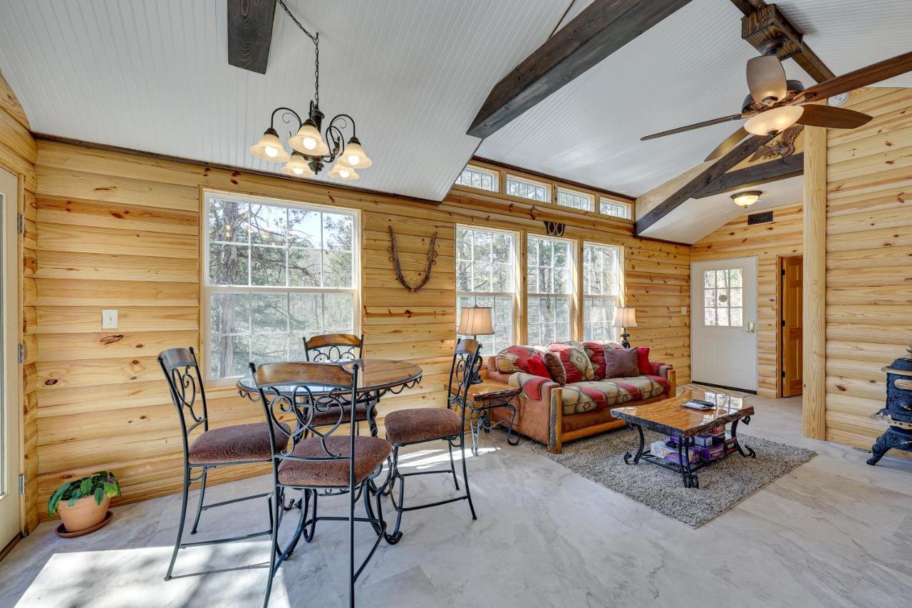 Cliffside Eureka Springs Cabin With Beaver Lake View 외부 사진